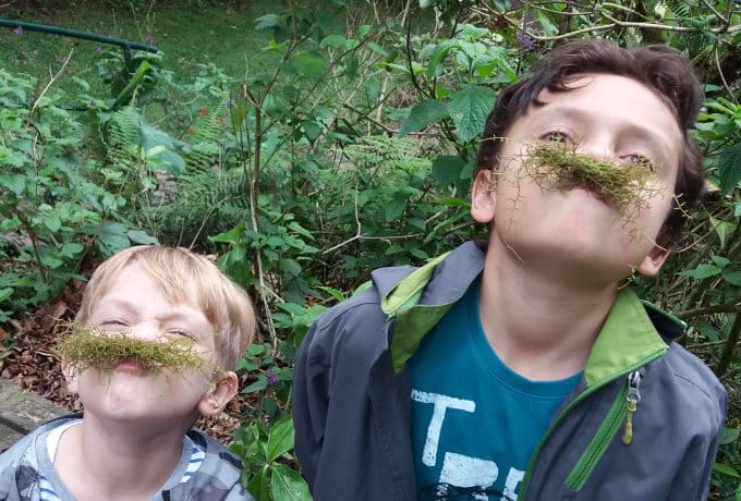 Children in the Cloud Forest Monteverde.