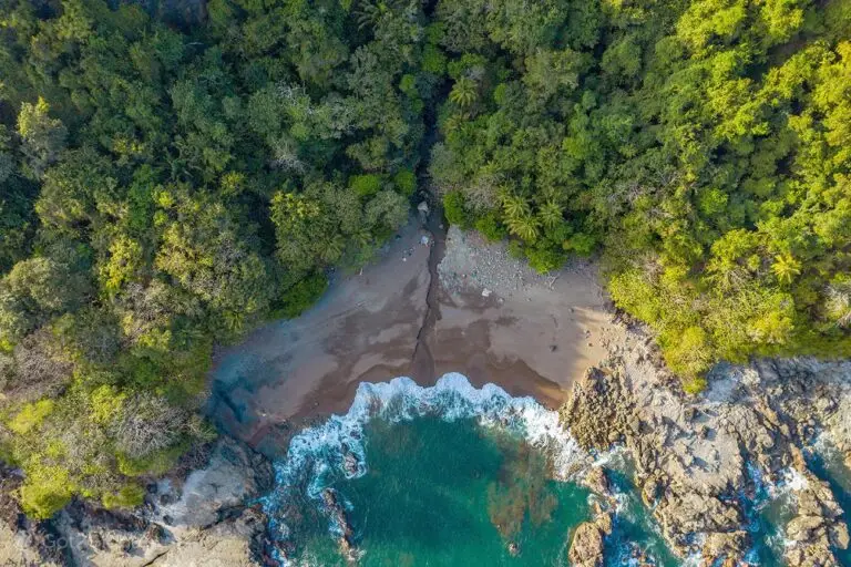 Montezuma Beach in Costa Rica