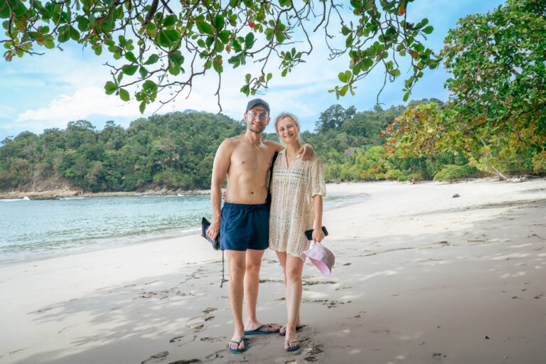 Couple in Manuel Antonio National Park