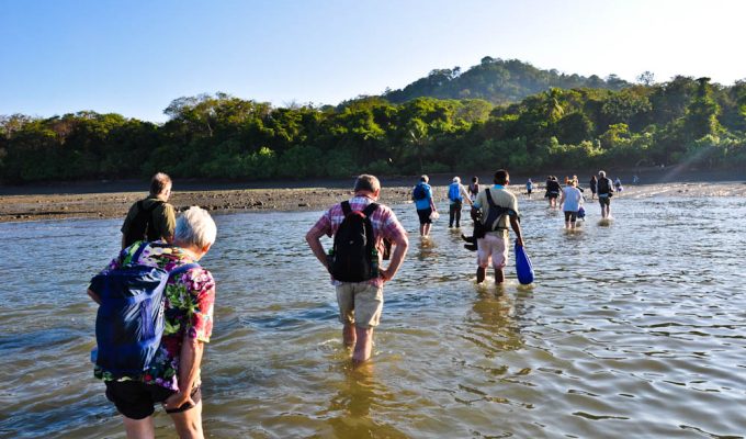Group hiking in the Sirena Station - Corcovado National Park - Bella Aventura Costa Rica