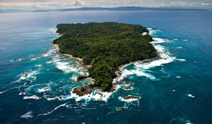 Landscape view in the Caño Island Corcovado National Park