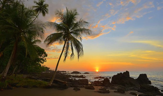Sunshine in Corcovado National Park - Drake town. Bella Aventura Costa Rica.